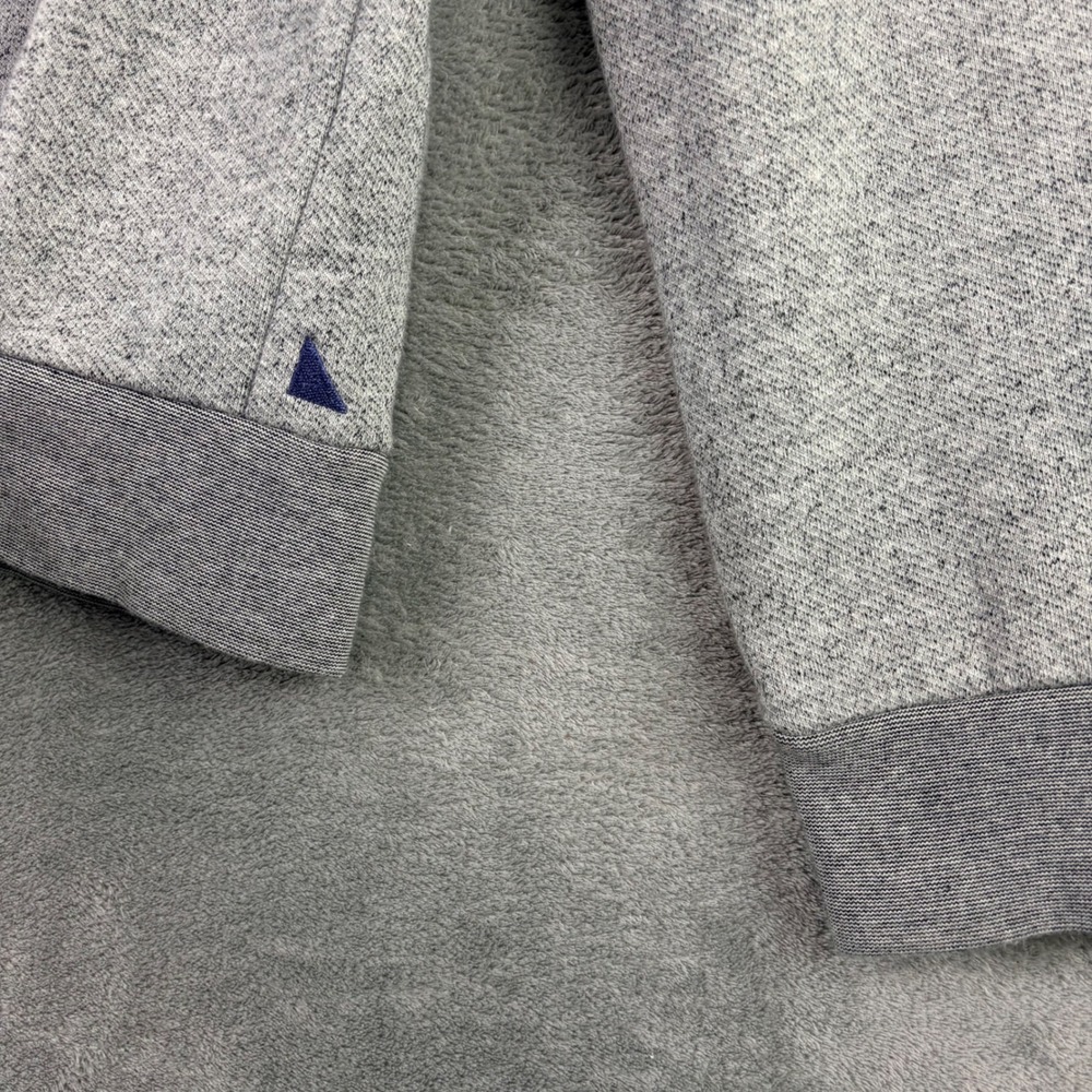 UNTUCKit Women Large‎ Grey Shawl Collar Sweater Cotton Button Pullover Heathered - Picture 11 of 11